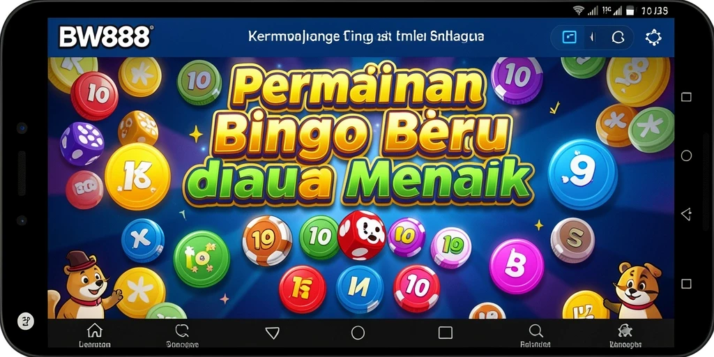 Screenshot gameplay BW888 menampilkan suasana seru permainan Bingo.