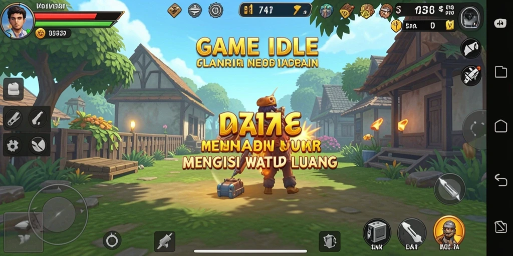 Tampilan menarik dari gameplay D73 yang seru dan mudah dimainkan.