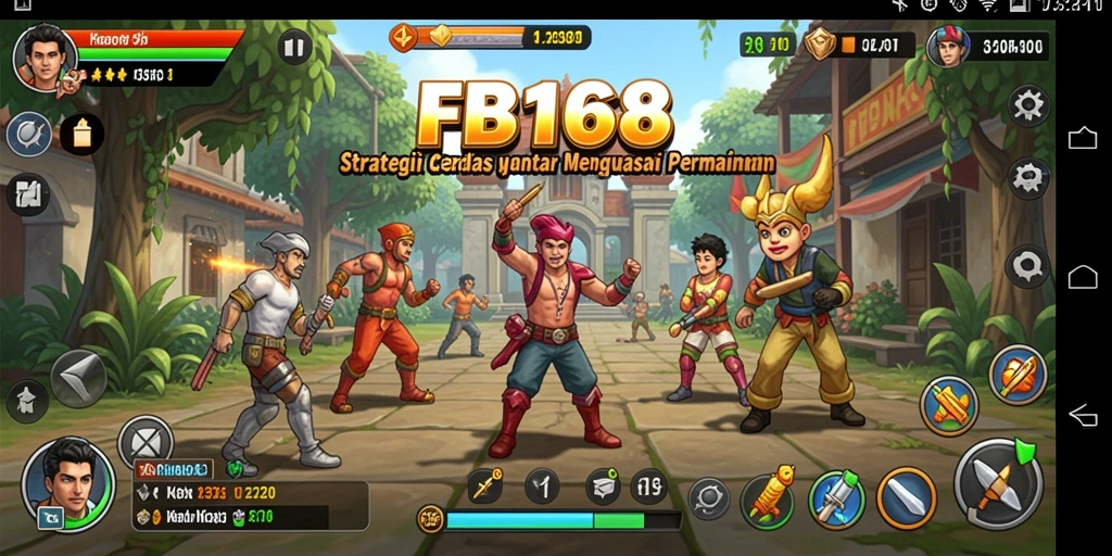 Tampilan strategis permainan FB168 dengan misi yang menantang.