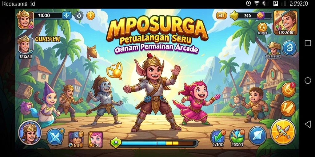 Screenshot gameplay MPOSURGA yang menampilkan aksi seru dan tantangan.