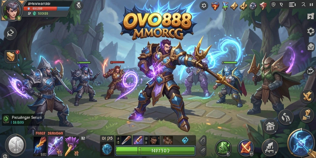 Tampilan gameplay OVO88 yang mendebarkan dan interaktif.