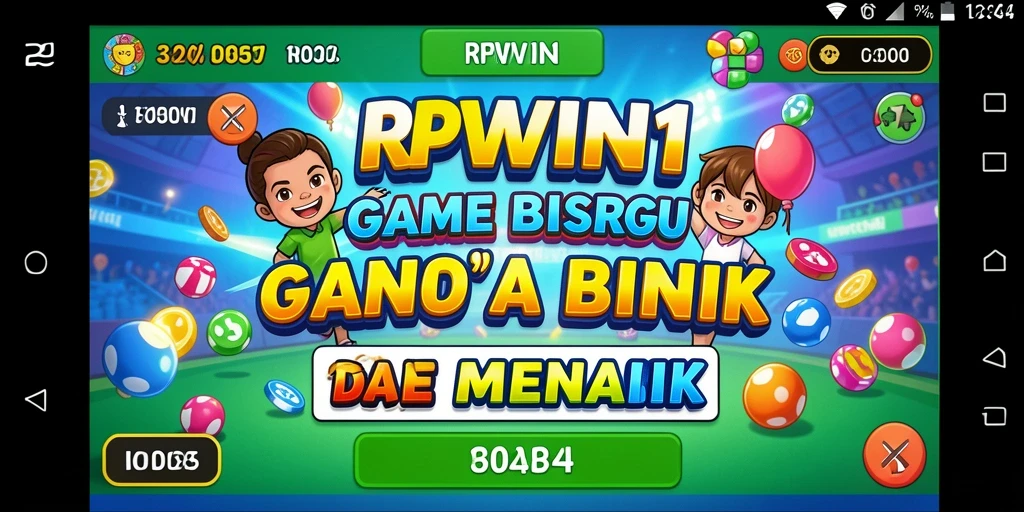 Tampilan gameplay menarik dari game Bingo RPWIN1.