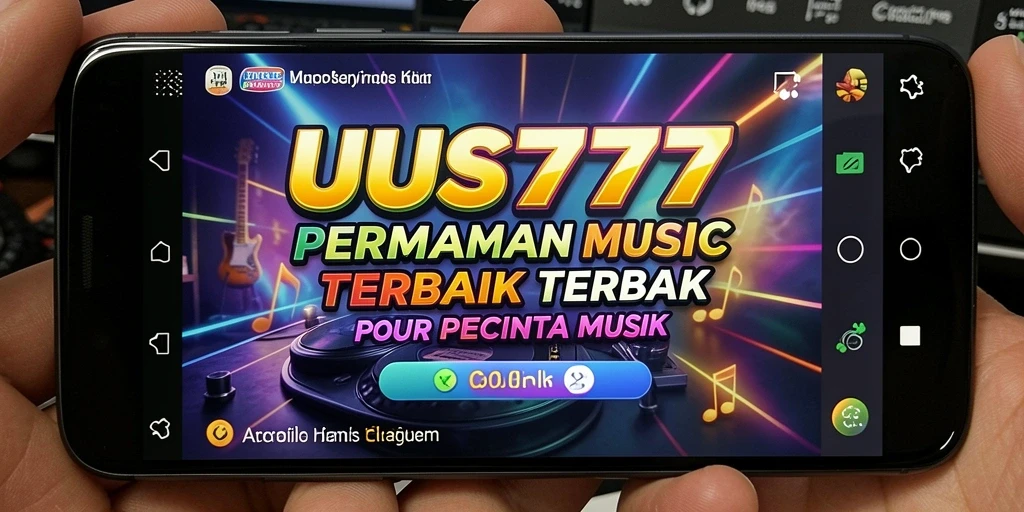 Tangkapan layar UUS777 menampilkan gameplay musik yang seru dan interaktif.